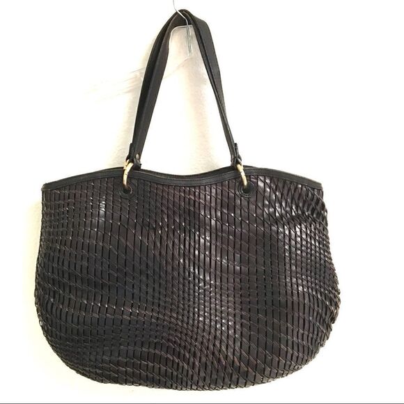 Cole Haan Handbags - Cole Haan leather openweave tote/shoulder hobo bag